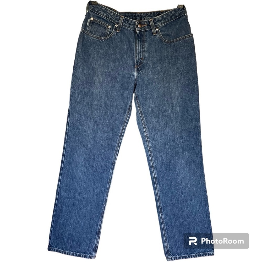 CARHARTT WOMENS JEANS RELAXED FIT SIZE 8/32